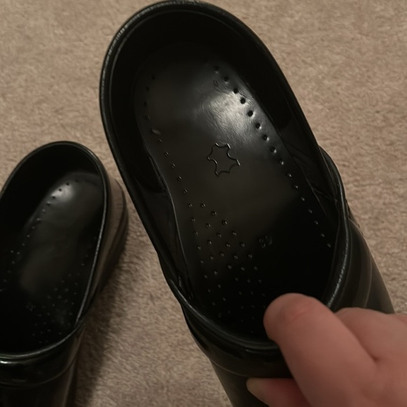 Black Patent Leather by Dansko - Slip-resistant Rubber Outsole - Picture 4 of 10